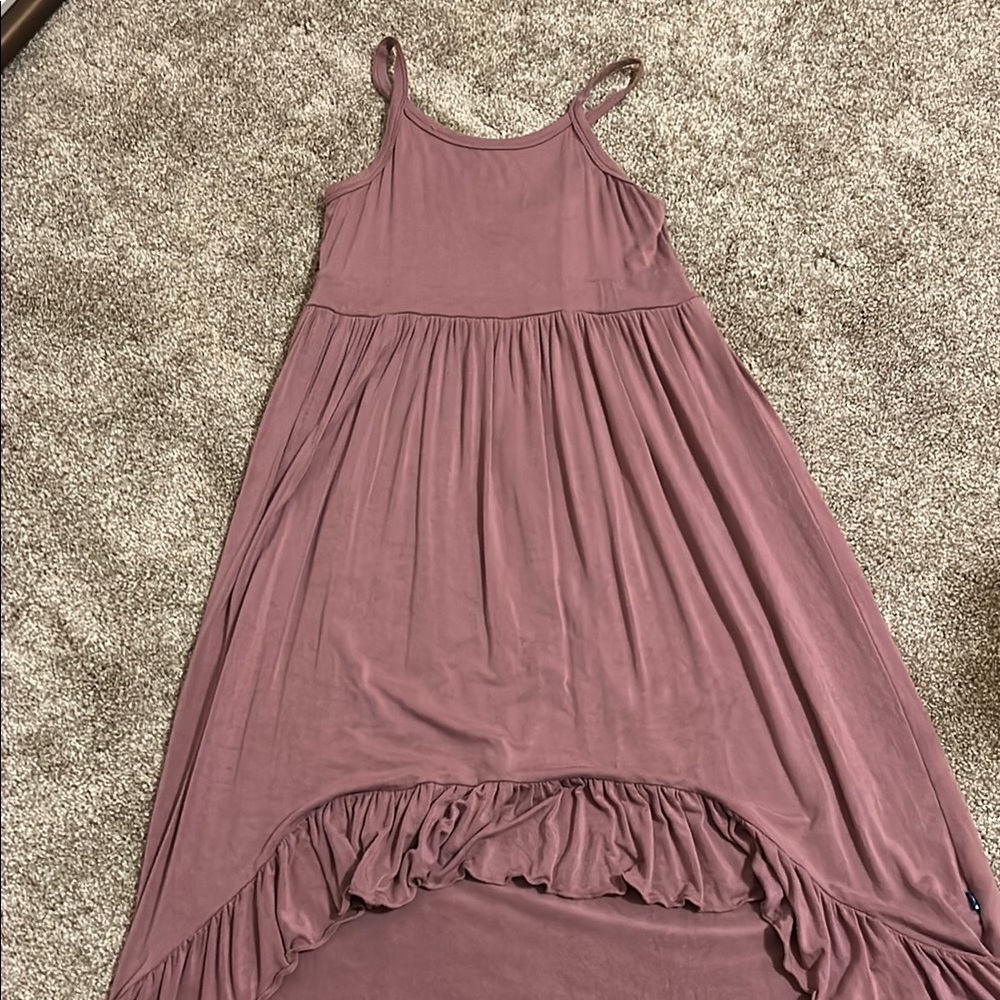 Mauve Kids Hi-lo Dress